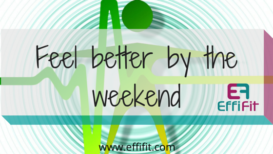 7 Day Feel Better by the Weekend Challenge