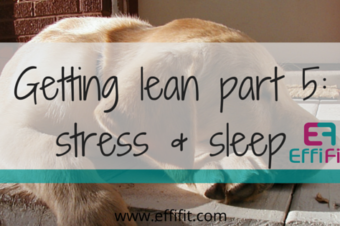 Getting lean and healthy part 5: stress management
