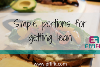 Simple portions to get lean