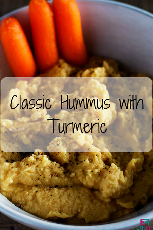 Classic Hummus with Turmeric