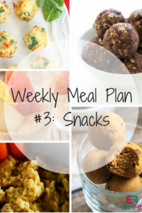 EffiFit Weekly Meal Plan #3: Snacks