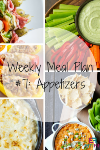 EffiFit Weekly Meal Plan #7- Appetizers