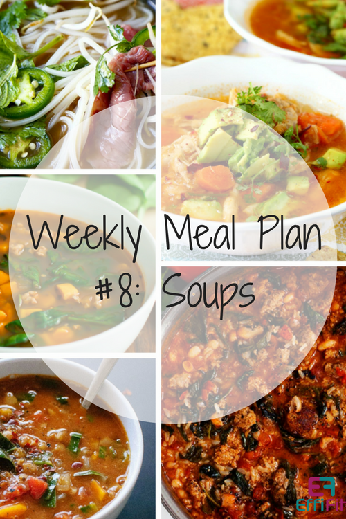 Weekly Meal Plan #8: Soups