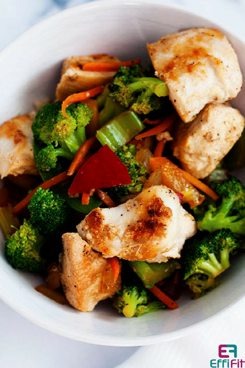 Protein and Vegetable Stir Fry