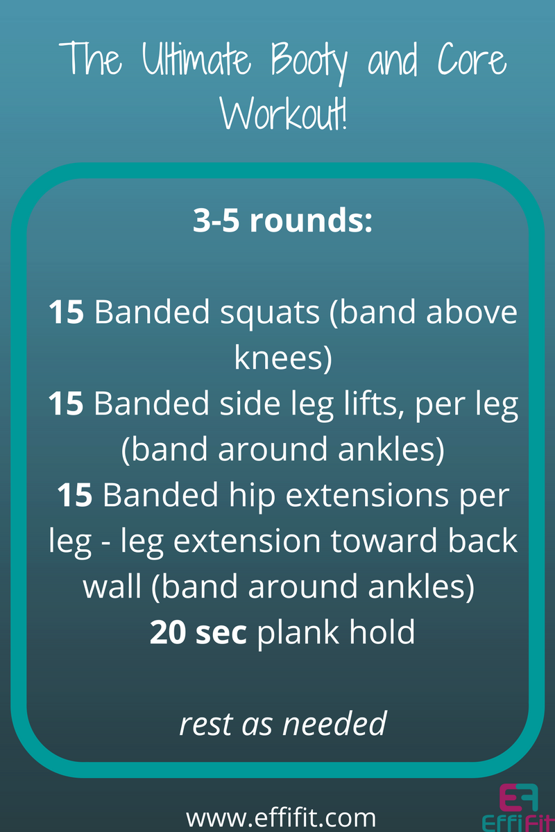 The Ultimate Booty and Core Workout
