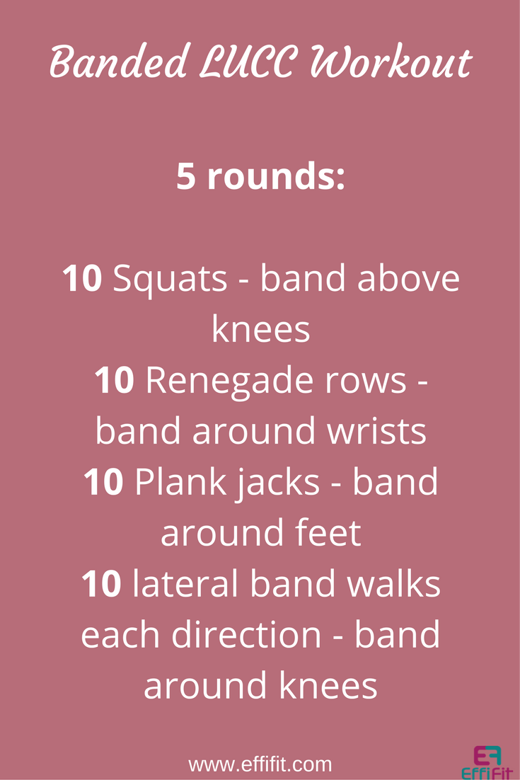 EffiFit Banded LUCC Workout