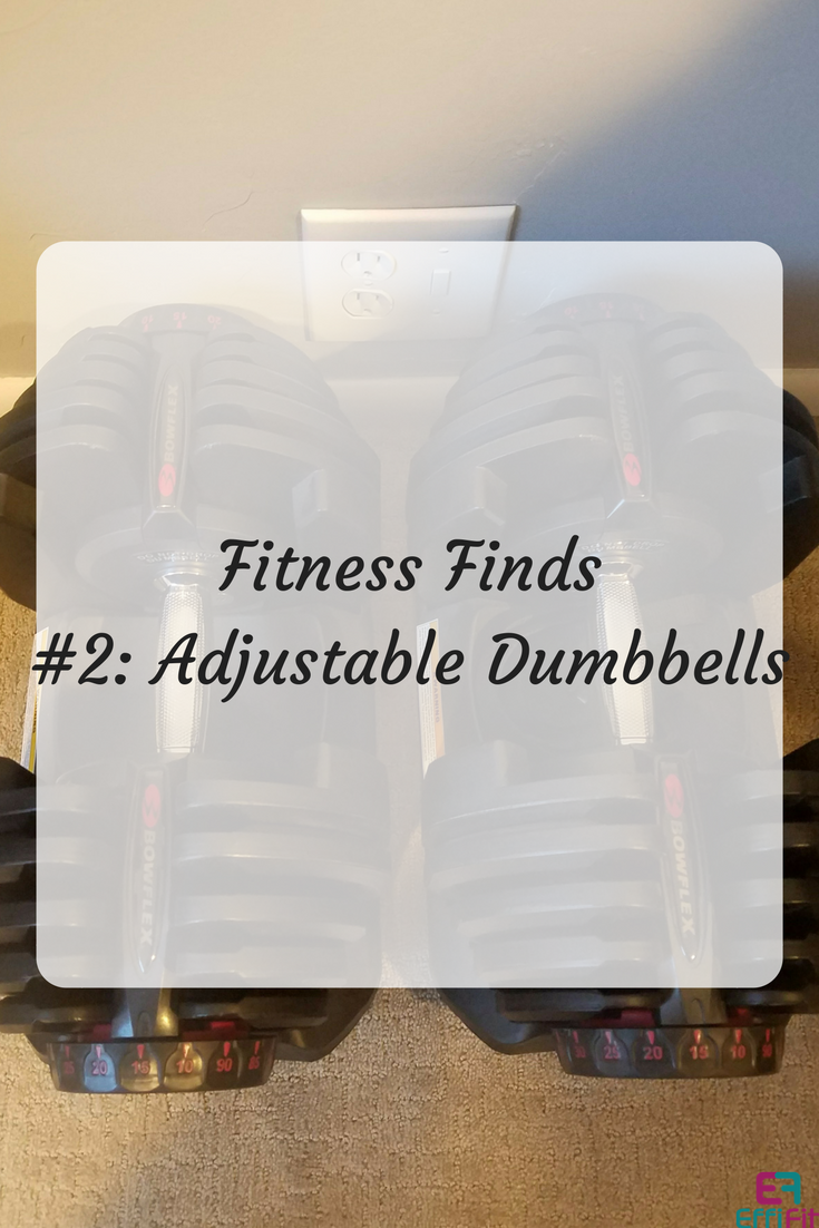 Fitness Finds #2: Adjustable Dumbbells