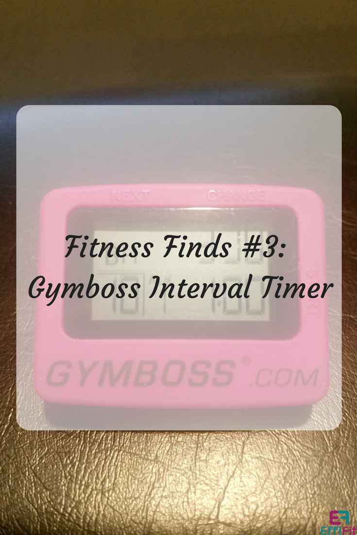Fitness Finds #3 Gymboss Interval Timer