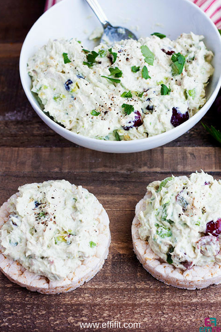 Avocado Chicken Salad with Greek Yogurt