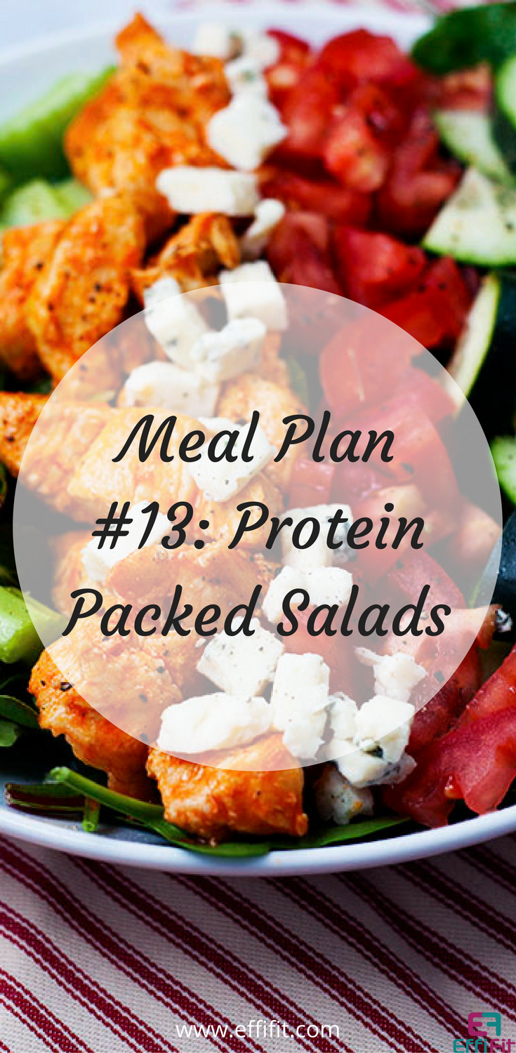 Meal Plan 13- Protein Packed Salads