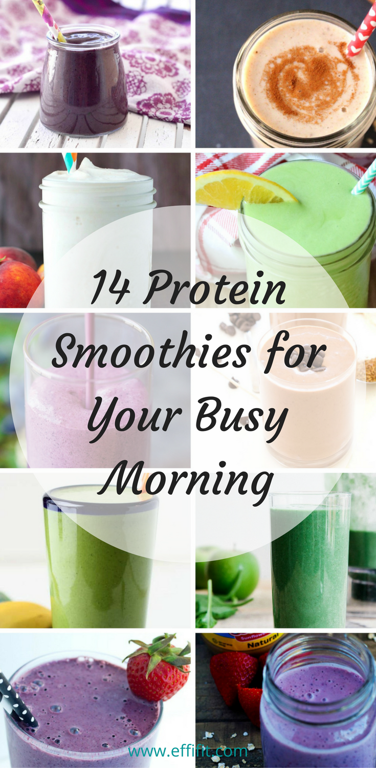14 Protein Smoothie Recipes for Your Busy Morning | EffiFit
