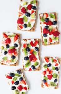 Fruit Pizza Crackers