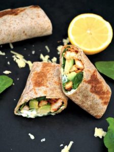 Grilled Chicken Avocado Wrap