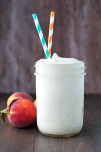 Peaches-and-Cream-Protein-Smoothie