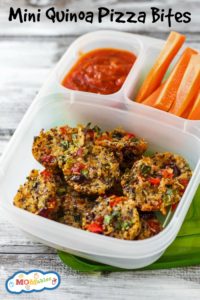 Mini Quinoa Pizza Bites