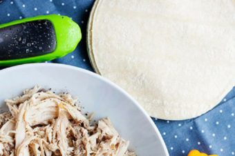 Slow Cooker Green Chile Shredded Chicken