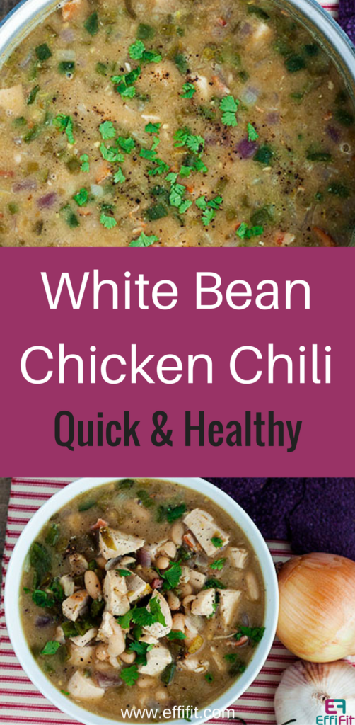 Healthy White Bean Chicken Chili